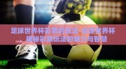 足球世界杯彩票的玩法-足球世界杯，揭秘彩票玩法的魅力与智慧