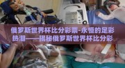 俄罗斯世界杯比分彩票-永恒的足彩热潮——揭秘俄罗斯世界杯比分彩票的魅力与影响