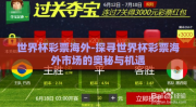 世界杯彩票海外-探寻世界杯彩票海外市场的奥秘与机遇