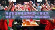 喝酒买世界杯足球彩票-大赛狂欢，酒助兴——解锁世界杯足球彩票的乐趣与激情