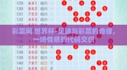 彩票网 世界杯-足球与彩票的奇缘，一场情感的代码交织