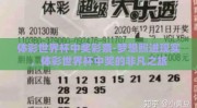 体彩世界杯中奖彩票-梦想照进现实，体彩世界杯中奖的非凡之旅