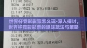 世界杯竞彩彩票怎么玩-深入探讨，世界杯竞彩彩票的趣味玩法与策略