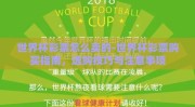 世界杯彩票怎么卖的-世界杯彩票购买指南，选购技巧与注意事项