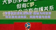 世界杯彩票无法购买-探秘为何世界杯彩票无法购买，风险考量与合规之下的理性抉择