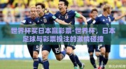 世界杯买日本赢彩票-世界杯，日本足球与彩票投注的激情碰撞