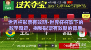 世界杯彩票有效期-世界杯杯影下的数字奇迹，揭秘彩票有效期的背后故事