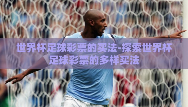 世界杯足球彩票的买法-探索世界杯足球彩票的多样买法