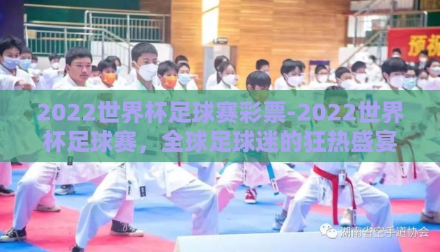 2022世界杯足球赛彩票-2022世界杯足球赛,全球足球迷的狂热盛宴与彩票的独特魅力 2022世界杯足球赛彩票-2022世界杯足球赛,全球足球迷的狂热盛宴与彩票的独特魅力
