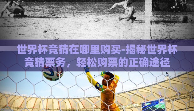 世界杯竞猜在哪里购买-揭秘世界杯竞猜票务,轻松购票的正确途径 世界杯竞猜在哪里购买-揭秘世界杯竞猜票务,轻松购票的正确途径