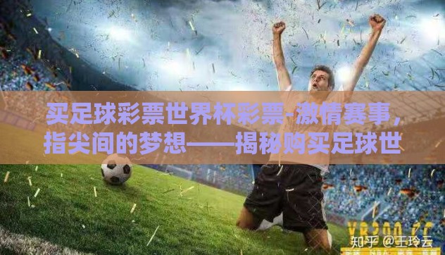 买足球彩票世界杯彩票-激情赛事，指尖间的梦想——揭秘购买足球世界杯彩票的魅力与风险