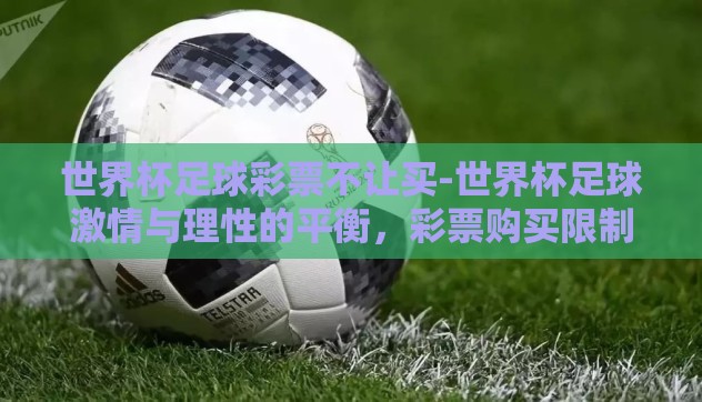 世界杯足球彩票不让买-世界杯足球激情与理性的平衡，彩票购买限制的深层思考