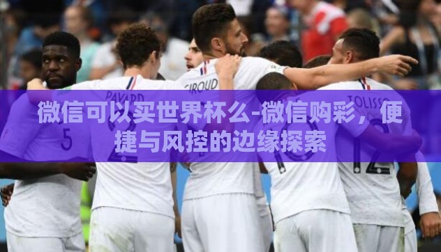 微信可以买世界杯么-微信购彩，便捷与风控的边缘探索
